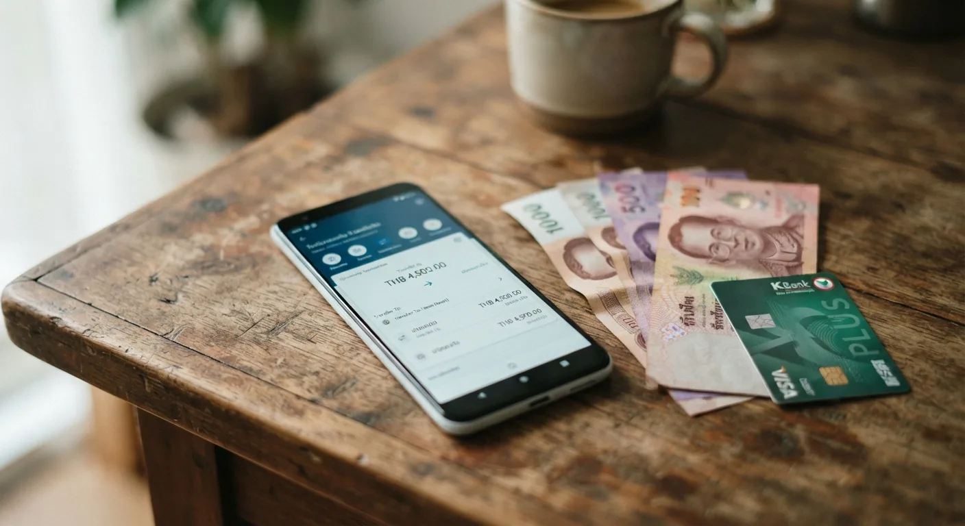 Managing international transfers and Thai Baht for a family budget