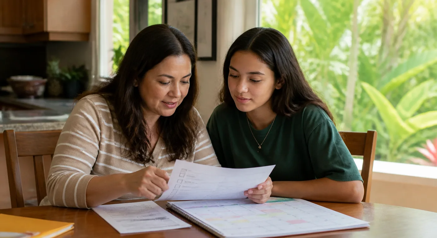 A worldschooling family planning IGCSE exam registration deadlines together