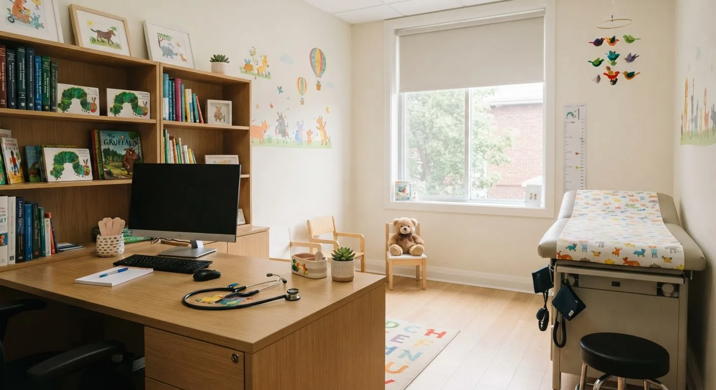 Pediatric consultation room at an international private hospital