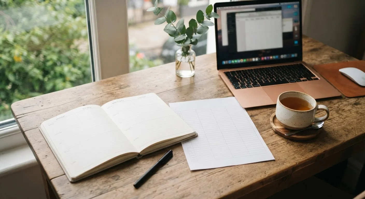 A weekly planning system for a worldschooling family